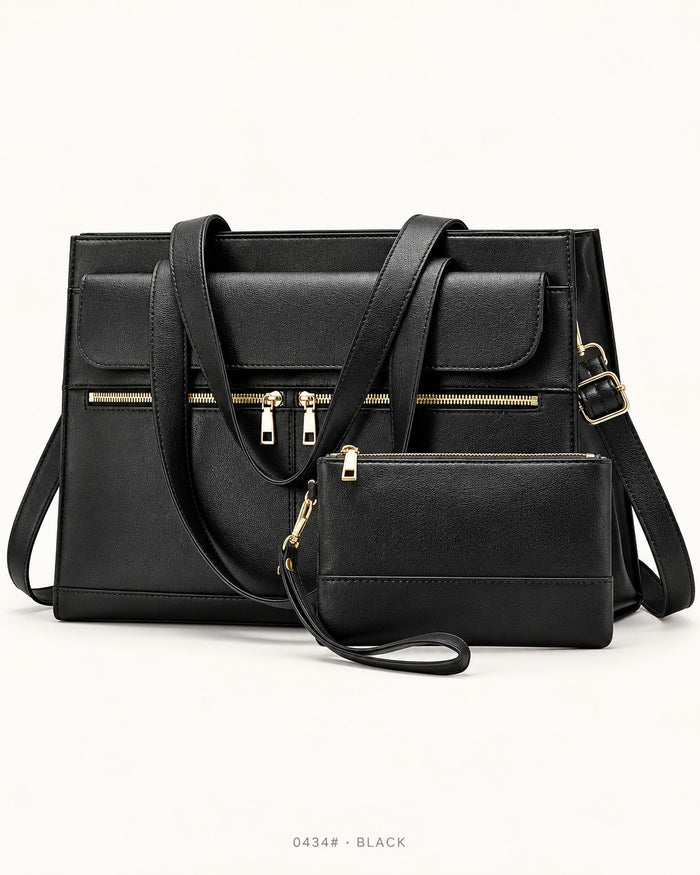 Bolso Office Set Negro Ref. 0434#