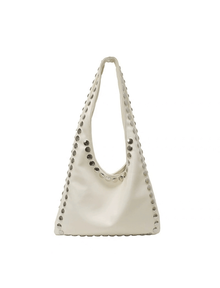 Bolso Stud Hobo Blanco Ref. B1737