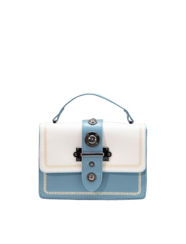 Bolso Vintage Lock Azul Ref. 057