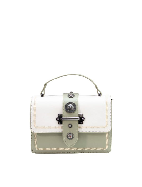 Bolso Vintage Lock Verde Ref. 057