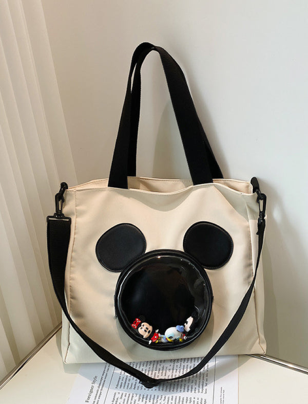 Bolso Mickey Crema/Negro Ref. 1041