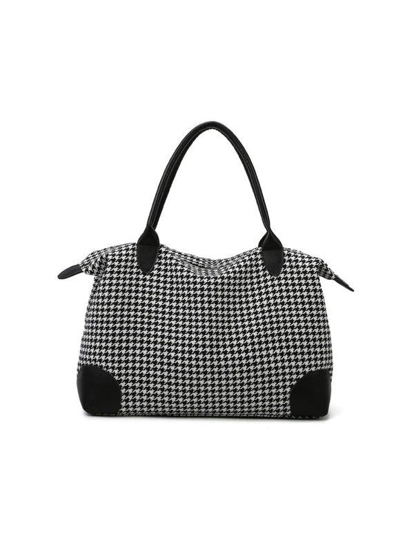 Bolso Cuadros Negro Ref. 1048