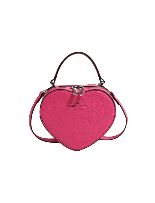 Bolso Corazón Liso Fucsia Ref. 1264