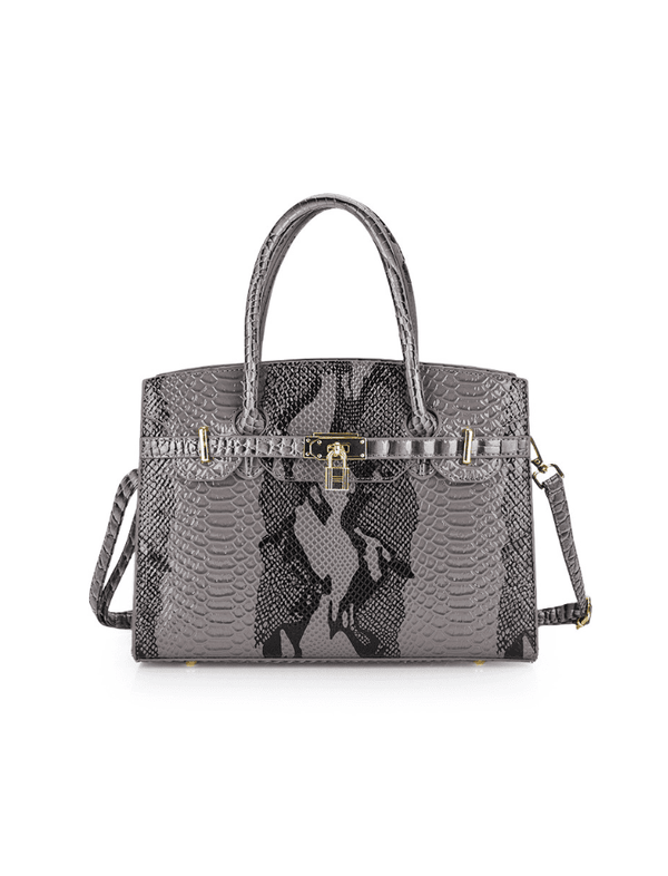 Bolso Estructurado Gris Ref. 1302