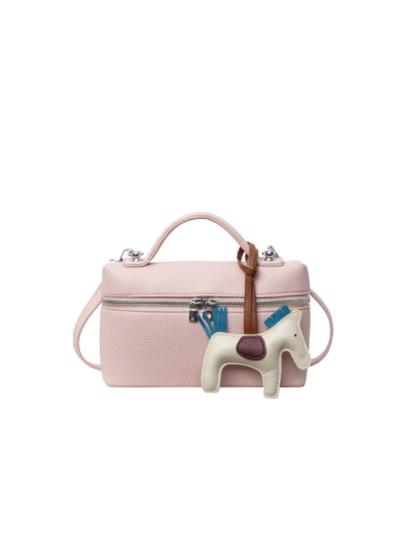 Mini Bolso Cofre Rosado Ref. 1316