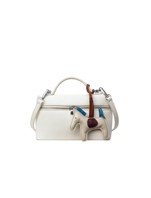 Mini Bolso Cofre Crema Ref. 1316