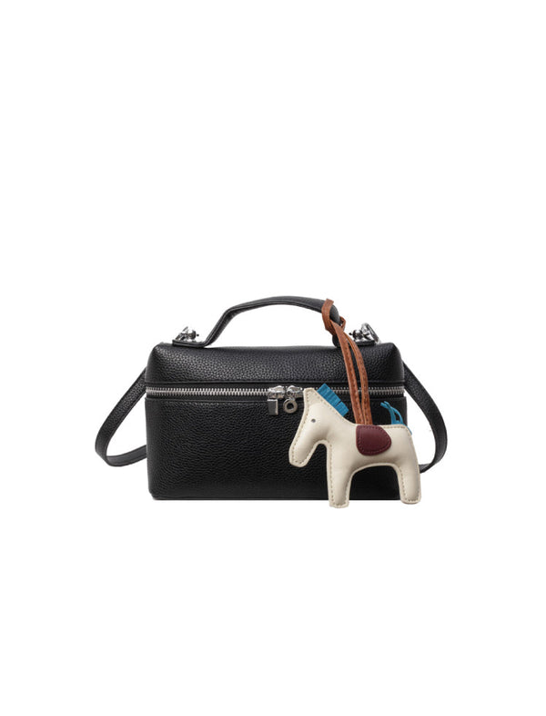 Mini Bolso Cofre Negro Ref. 1316