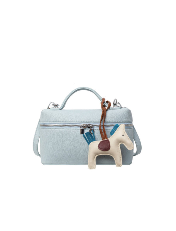 Mini Bolso Cofre Azul Claro Ref. 1316