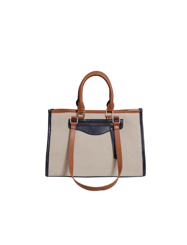 Bolso Savanna Tote Café/Azul Ref. 1377