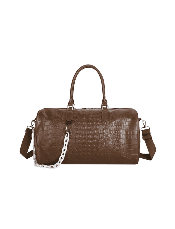 Bolso Croco Travel Café Ref. 1392