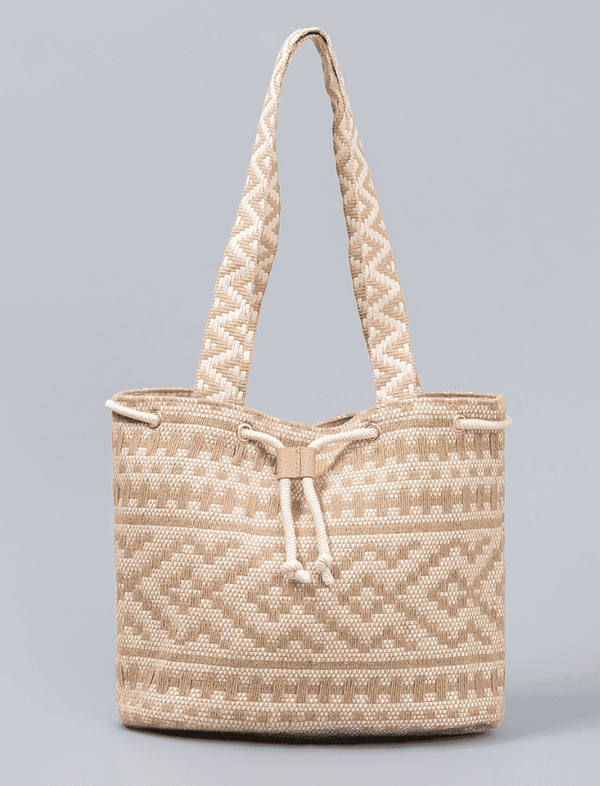 Bolso De Playa Khaki Ref. 1409