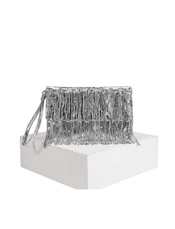 Clutch de fiesta Plateado Ref. 1416