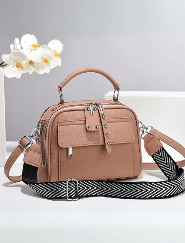 Bolso Moderno Café Claro Ref. 1431