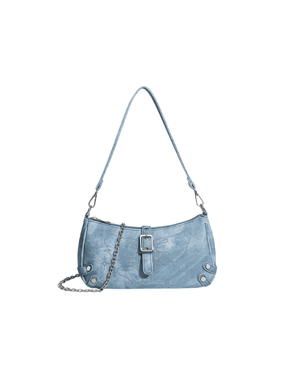 Bolso Tipo Baguette Azul Ref. 1433