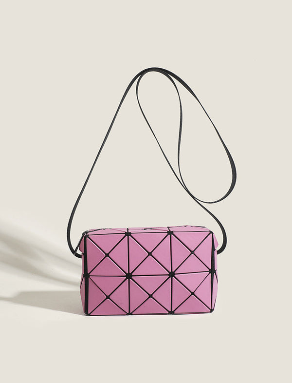 Bolso Geométrico Rosado Ref. 1438