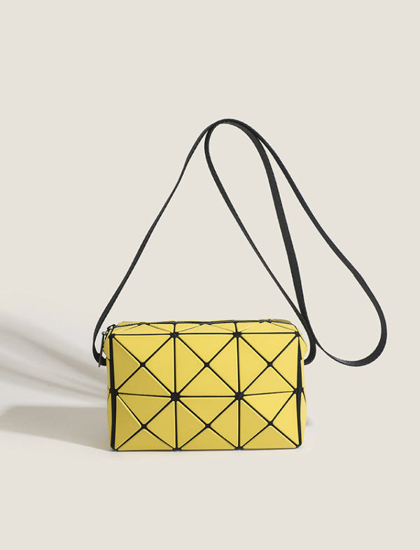 Bolso Geométrico Amarillo Ref. 1438