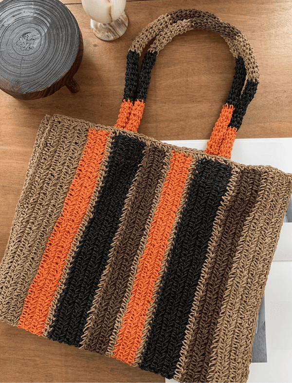 Bolso Tejido Naranjado Ref. 1446