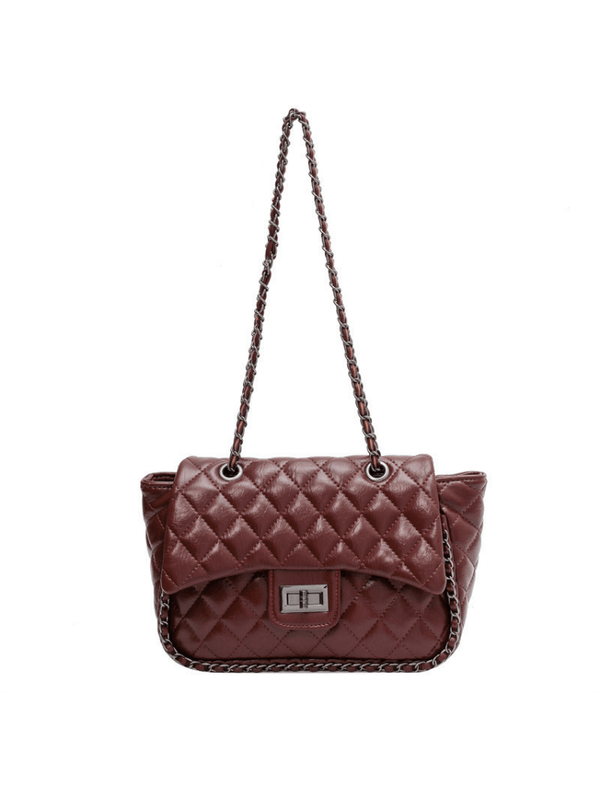 Bolso Classic Chain Cafe Oscuro Ref. 1521