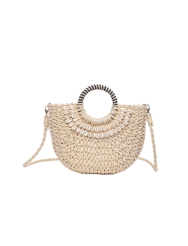 Bolso Media Luna Marina Beige Ref. 1581