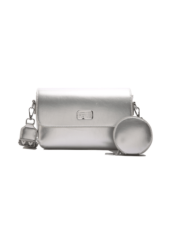 Bolso Urban Chic Plateado Ref. 1595