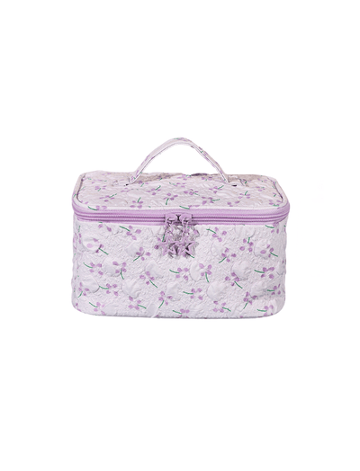 Lonchera Floral Charm Morado Ref. B1680