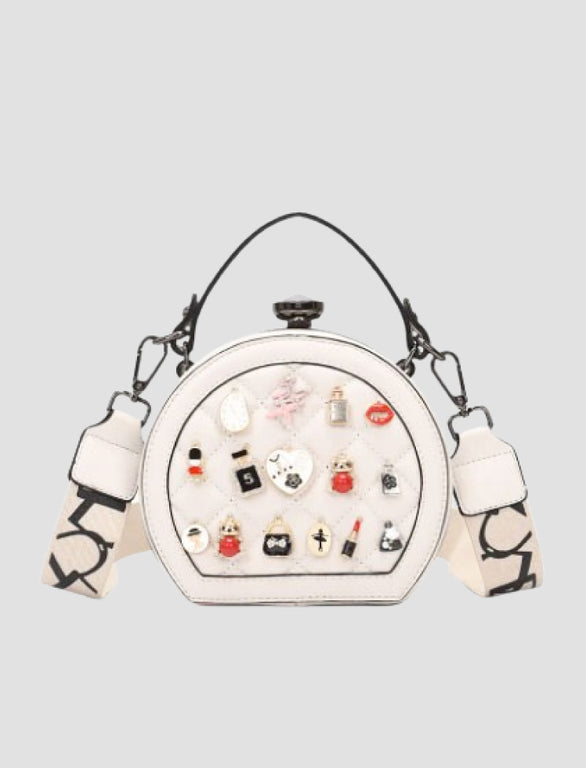 Bolso Redondo Blanco Best Seller Ref. 471 - bolsos | Acuarella