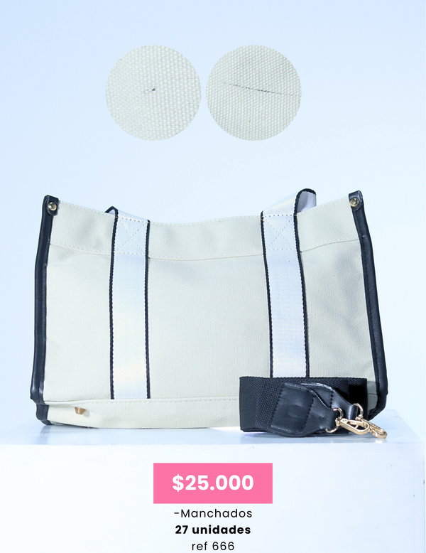 Bolso Negro (Imperfecto) Ref. 666