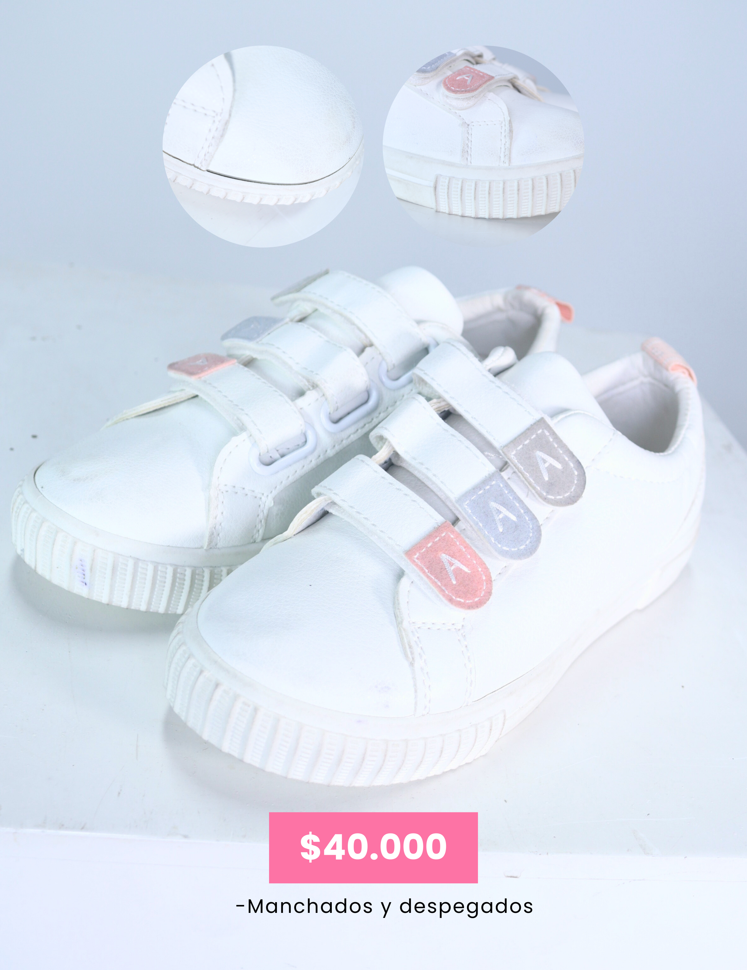 Tenis Blancos (Imperfecto) Ref. T027 - bolsos | Acuarella