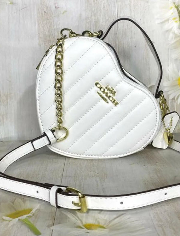 Bolso Corazón blanco Ref. 941