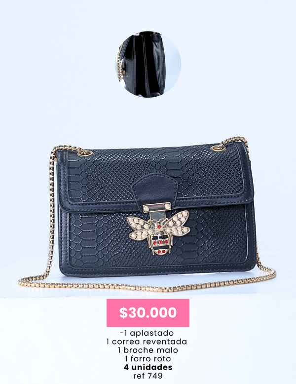 Bolso Negro (Imperfecto) Ref. 749
