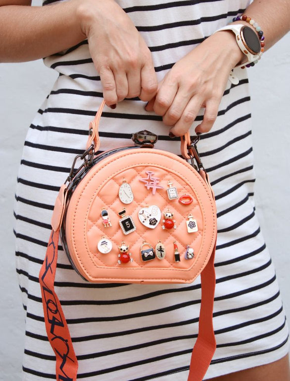 Bolso Circular Naranja Best Seller Ref. 471 - Bolsos | Acuarella