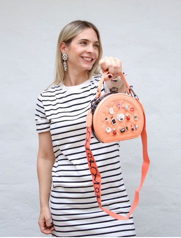 Bolso Circular Naranja Best Seller Ref. 471 - Bolsos | Acuarella