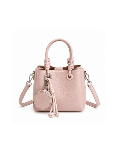 Bolso Soft Knot Mini Chic rosado - Acuarella