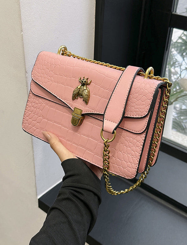 Bolso Clásico Abeja Rosado Ref. 988