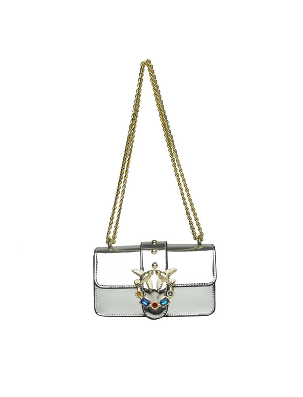 Bolso Plateado Ref. 989