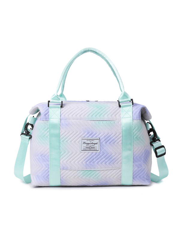 Bolso Pastel Acolchada Viajero Verde Ref. 1189