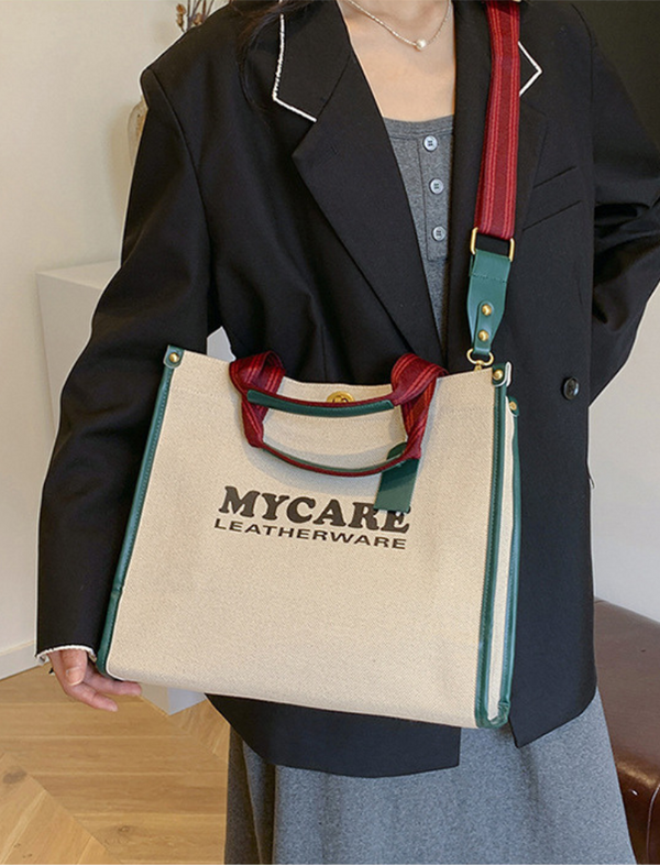 Bolso Tipo Tote Verde Ref. 1367