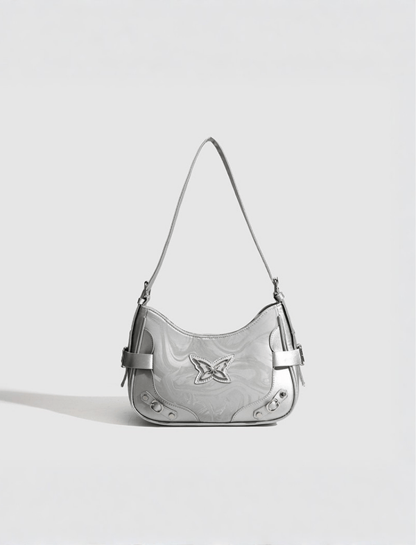 Bolso Luminara Plateado Ref. 1447