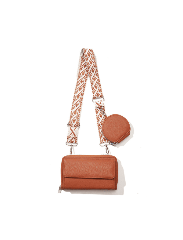 Bolso Monedero Café Ref. 1453