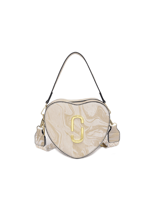 Bolso Corazón Beige Ref. 1464