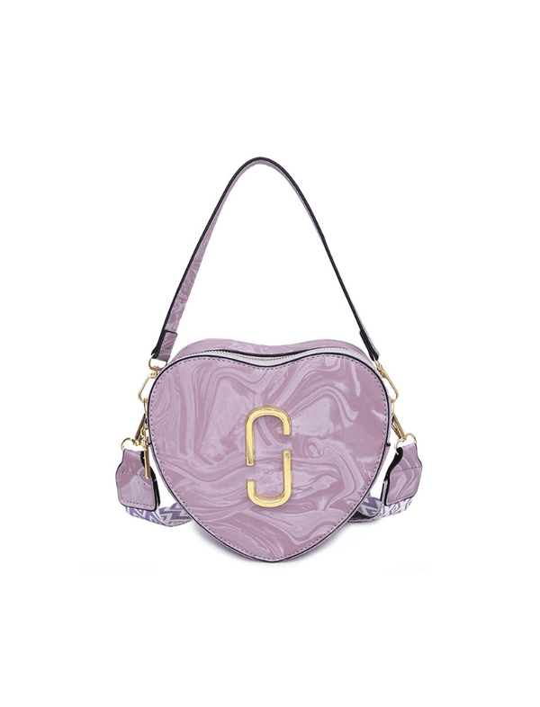 Bolso Corazón Morado Ref. 1464