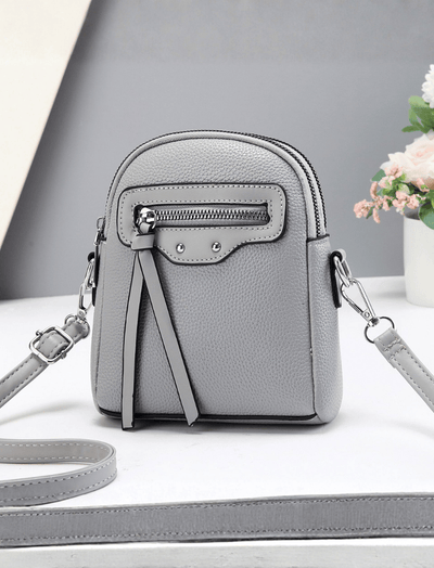Bolso Mini Sleek Gris Ref. 1646