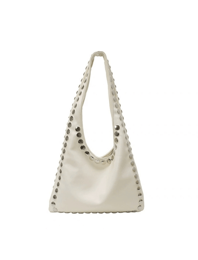 Bolso Stud Hobo Blanco Ref. B1737