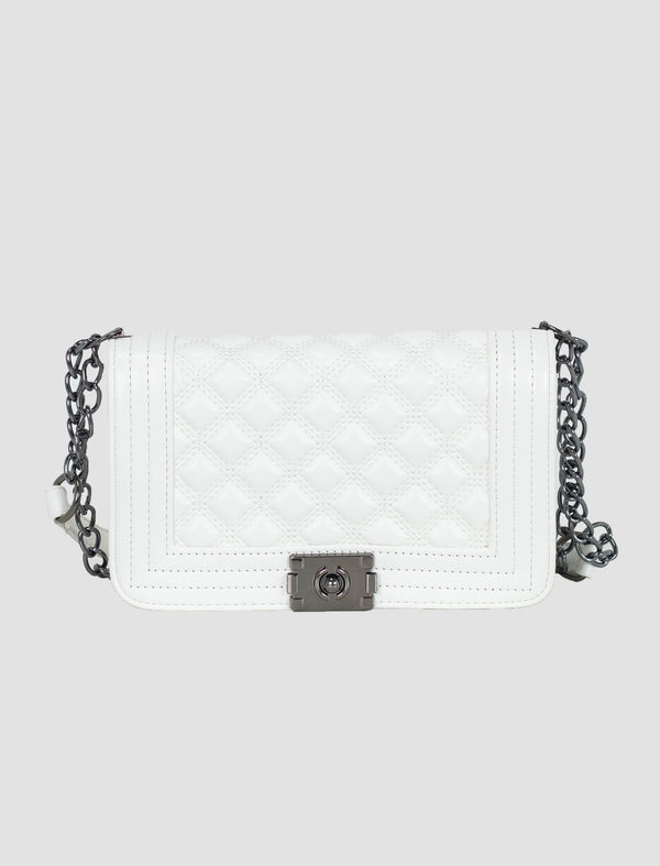 Bolso Tipo Sobre Crema  Ref. 186