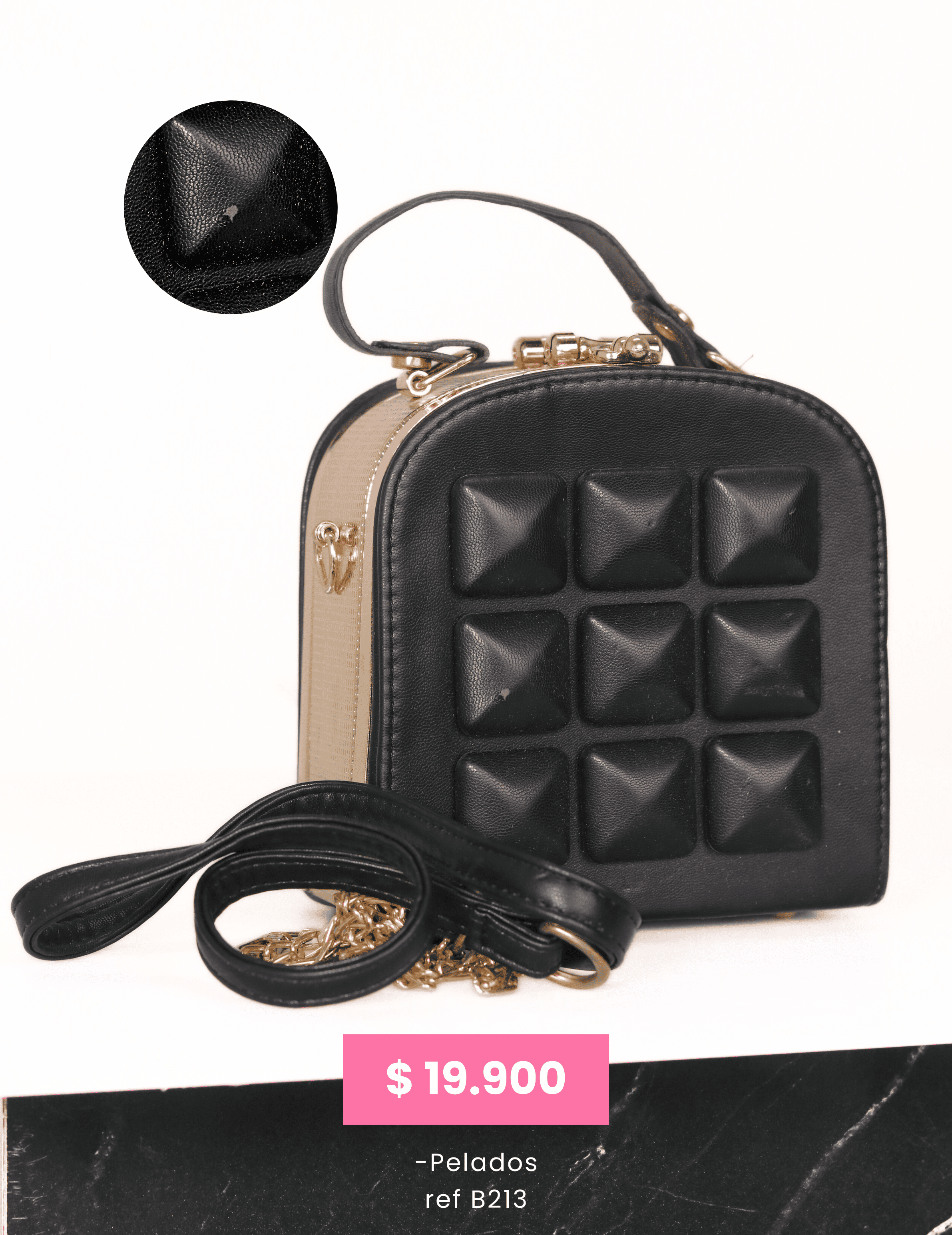 Bolso Negro (Imperfecto) Ref. 213