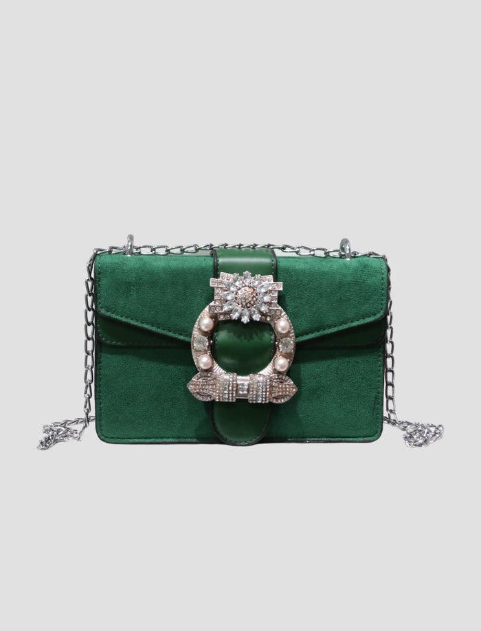 Bolso Perlado Verde Ref.216