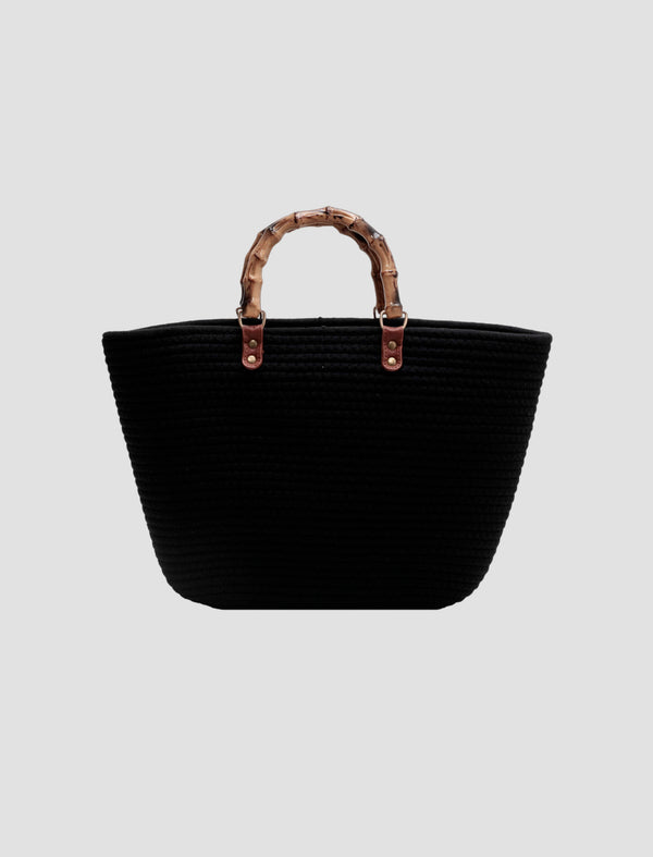 Bolso Grande Tote Negro Ref. 816