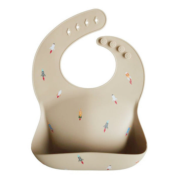 Babero Plastico Cohetes Ref. BA5