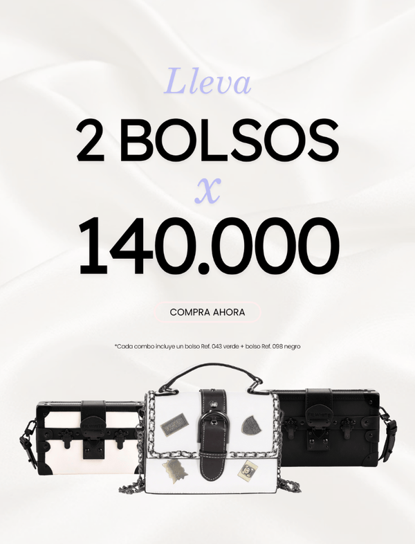 COMBO 2 bolsos🩷 X $140.000