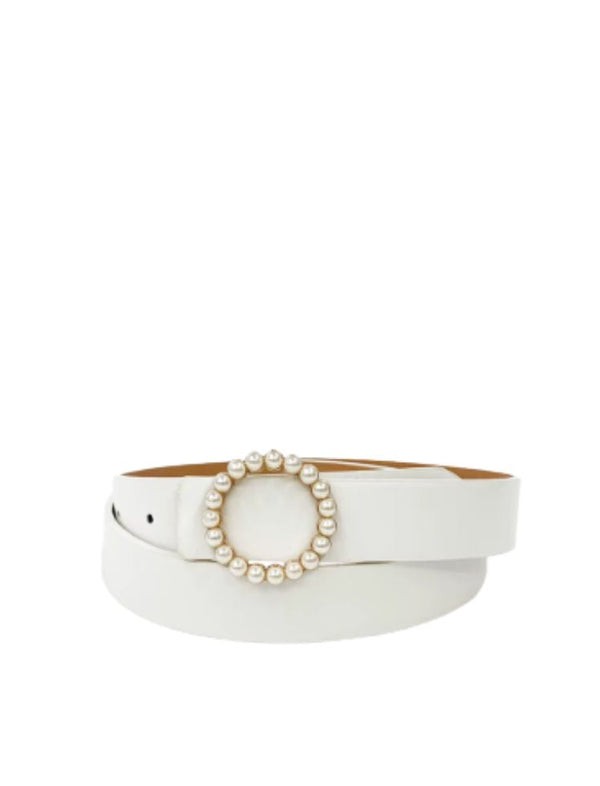 Correa Perla Blanca Ref. Belt-2
